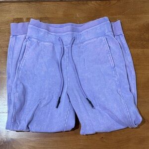 Joy Lab Purple Washed Sweatpants